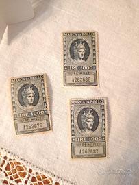 Marca da bollo lire 1000