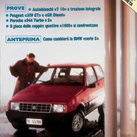 Rivista quattroruote novembre 1986