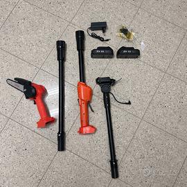 Sega Elettrica a Batteria 2-in-1 allungabile.