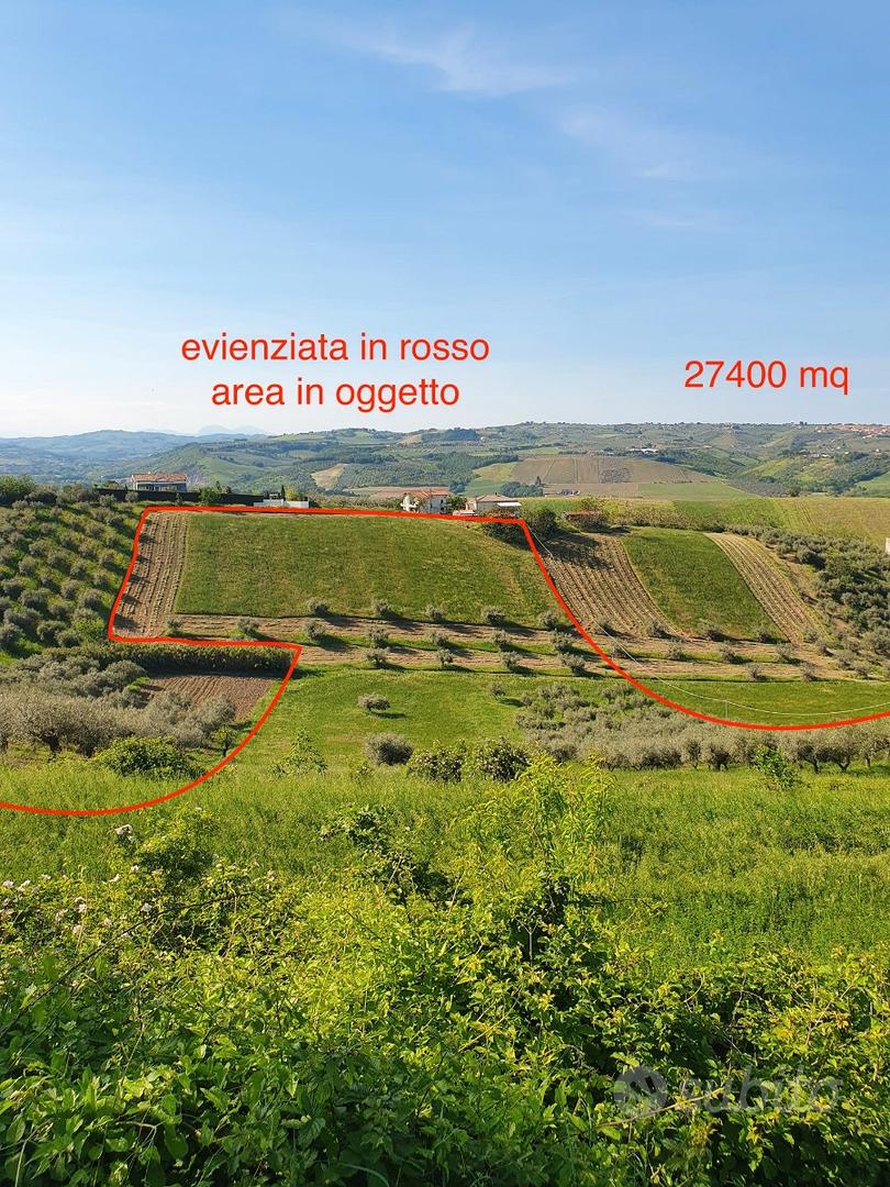 Terreno con fabbricati rurali - Vista 2