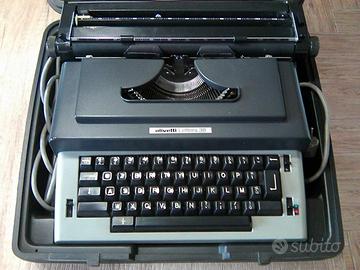 Macchina da scrivere elettrica Olivetti Lettera 38
