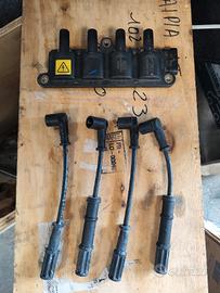 pipette+blocco candele fiat panda