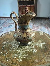 Vaso giapponese in porcellana + tavolino