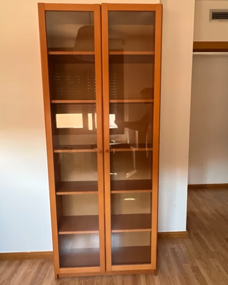 Libreria Ikea Billy con vetrina 80x28x202 Smontata