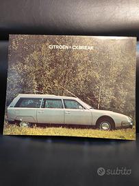 Depliant Citroen CX BREAK 1976 Paris SPACE AGE