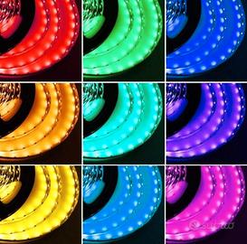 ROTOLO 5 METRI STRISCIA LED RGB 5050 IP65 60 Led