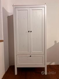 armadio cameretta legno massello