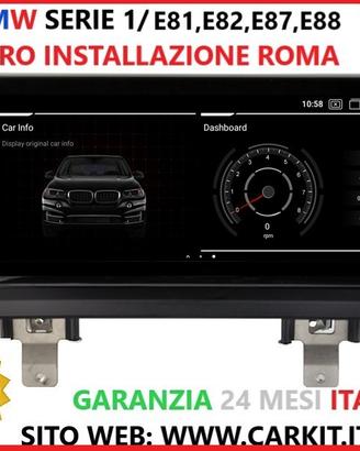Autoradio Schermo Navigatore BMW E81 E87 serie 1