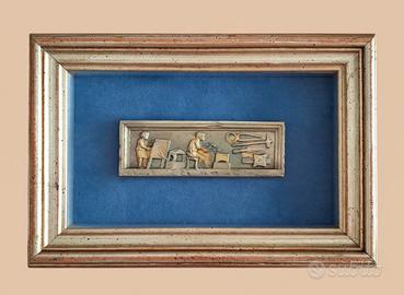 Quadro Stele del Fabbro Fucina Longobarda Mazzola