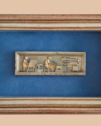 Quadro Stele del Fabbro Fucina Longobarda Mazzola