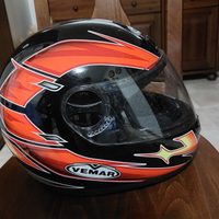 2 Caschi Moto "Vemar" uomo e donna