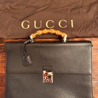 GUCCI 24h valigetta borsa tracolla in pelle- nuova