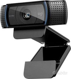 Webcam, Full HD 1080p, Logitech C920, microfono in