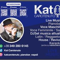 Cantante Piano Bar DJSet Serenata Napoli Pianobar