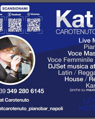Cantante Piano Bar DJSet Serenata Napoli Pianobar