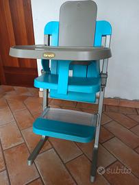 Seggiolone Brevi Selex Evo
azzurro/grigio