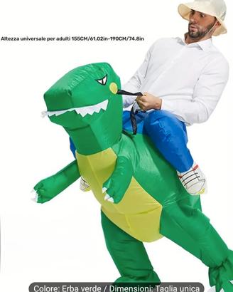 vestito di carnevale gonfiabile