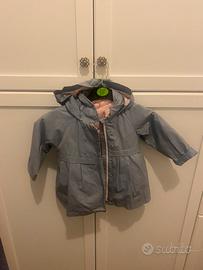 Trench per bambina sfoderabile