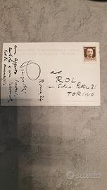 cartoline con autografo Pitigrilli
