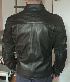 giacca moto in pelle