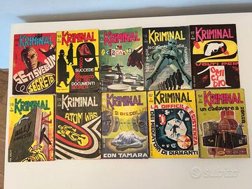 Lotto Kriminal 25 nri da 131 a 167, anche singoli.