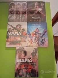 steelbook custodie di ferro videogiochi