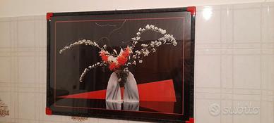 Quadro " fantasia vaso di fiori"