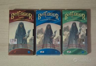Belfagor trilogia vhs videocassetta vintage