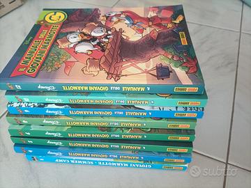 8 fumetti "il manuale delle giovani marmotte"