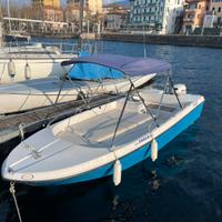 Motoscafo 5 metri johnson 25CV 4T