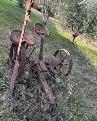 Attrezzi agricoli d'epoca in ghisa - In blocco
