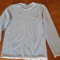 Maglia Uomo Made in Italy Grigio Mélange