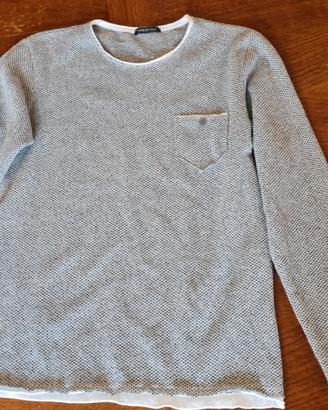 Maglia Uomo Made in Italy Grigio Mélange