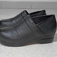 Zoccoli Chiusi Donna N.37 Eco Pelle Flessibile