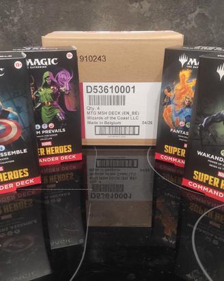 Commander Marvel Super Heroes Deck Set