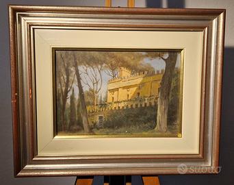 Quadro olio di G. Molinari del 1907