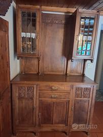 Credenza in legno intarsi