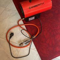 Cannone ad aria calda a gas Eberth - perfettamente