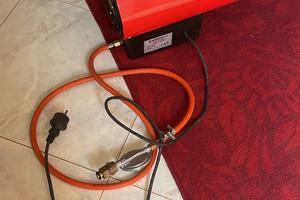 Cannone ad aria calda a gas Eberth - perfettamente