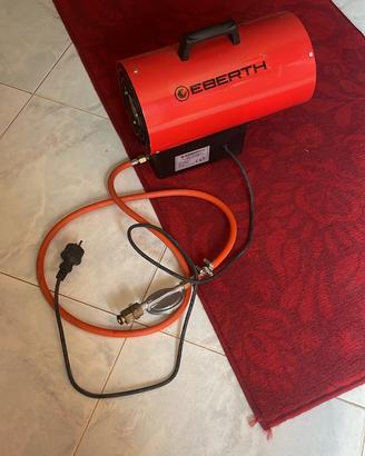 Cannone ad aria calda a gas Eberth - perfettamente