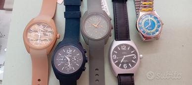 lotto di 5 orologi nuovi uomo 
