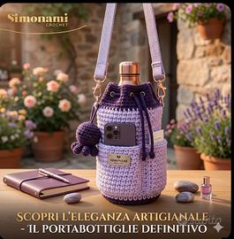 Porta borraccia... e non solo... all' uncinetto 