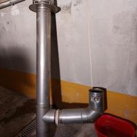 canna fumaria acciaio inox