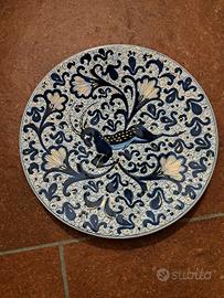 piatto ceramica faentina