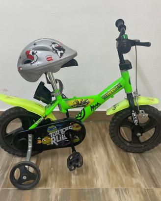 Bici bambino Ninja Turtles 12”