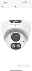 Kit telecamere UNV int. art. infrarossi 5MP 4+NVR