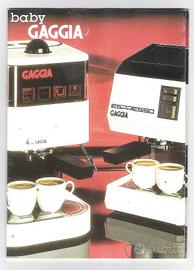 manuale  d'uso con istruzioni Baby GAGGIA Espresso