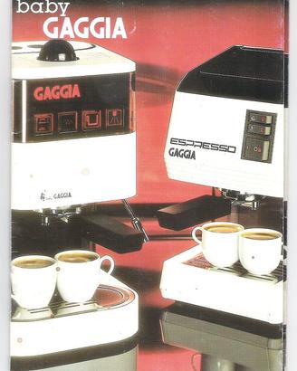 manuale  d'uso con istruzioni Baby GAGGIA Espresso