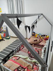 letto casa bambini 90x200