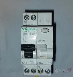 Differenziale Salvavita Magnetotermico 16 Ampere S